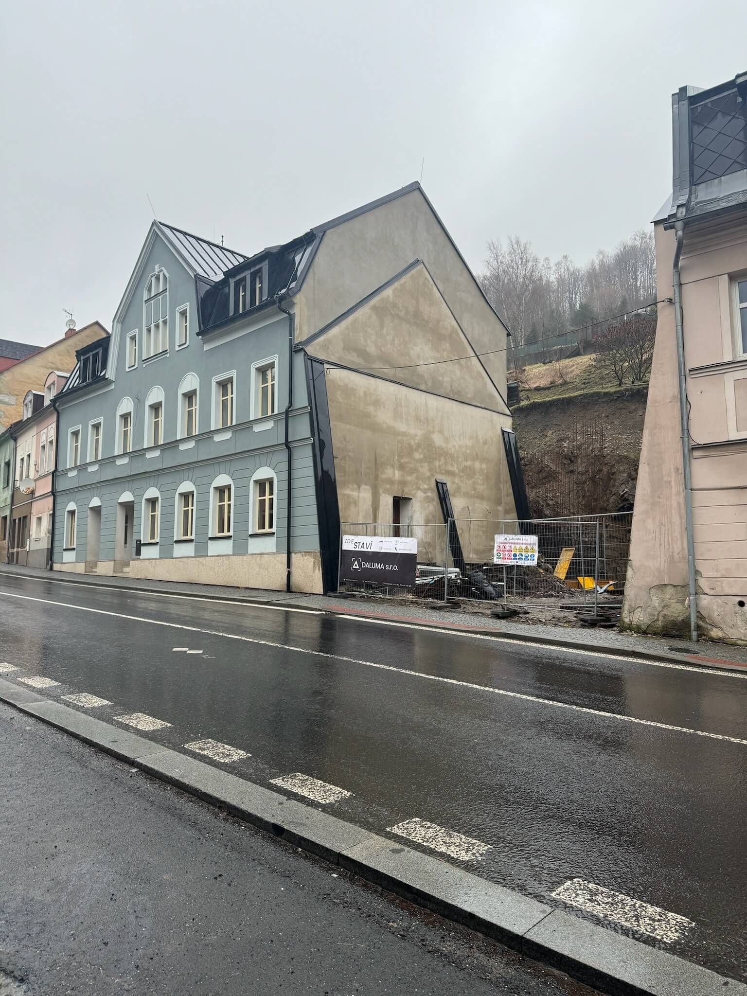 Jáchymov  Rekonstrukce penzionu 8